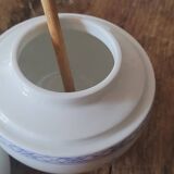 Paris Porcelain mustard pot
