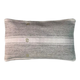 Vintage turkish handmade kilim cushion cover , 30 x 50 cm