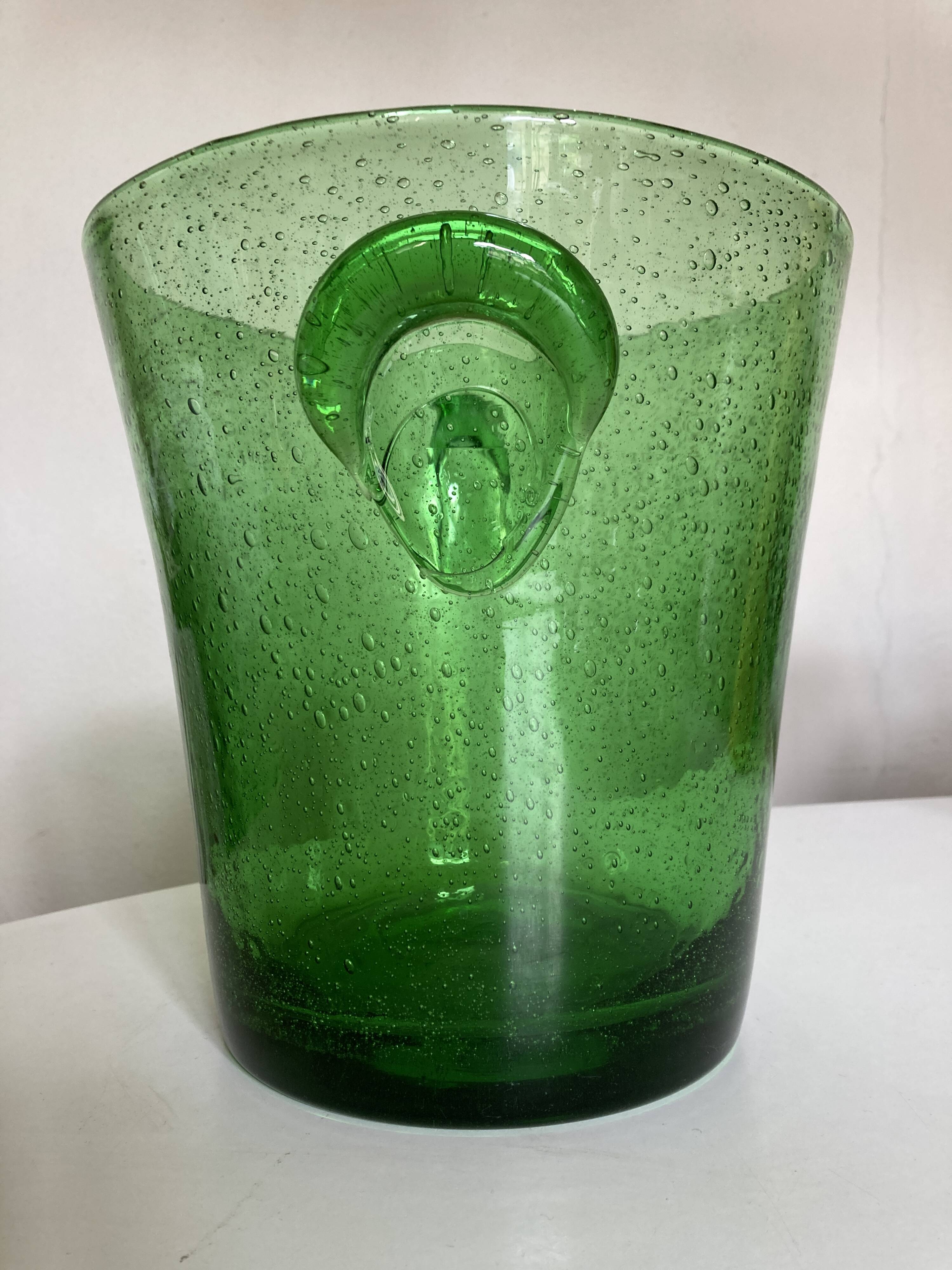 Biot champagne bucket XXXL, 1960 signed