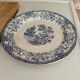 Large round antique dish