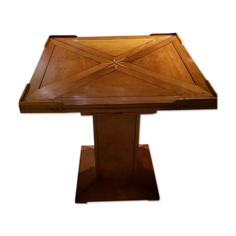 Foldable square table, de grasse