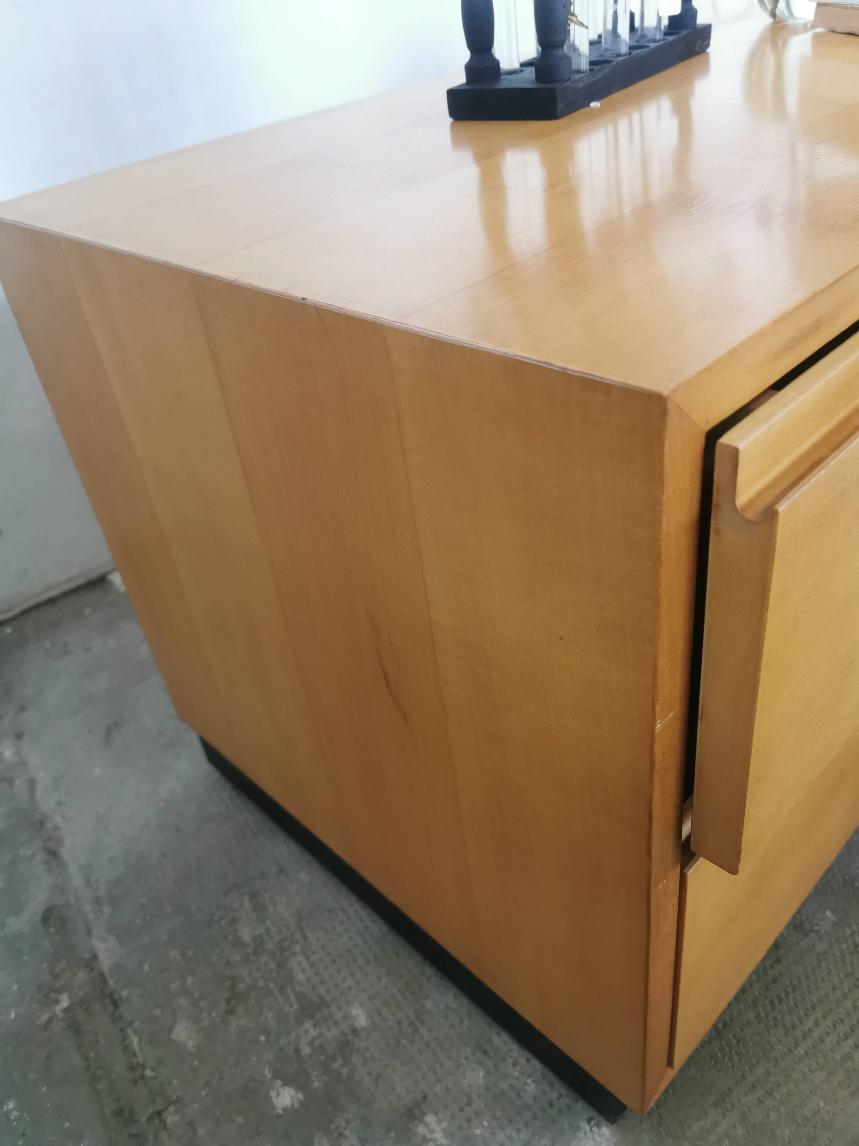 MK Mobel chest of drawers in elm from the 70s