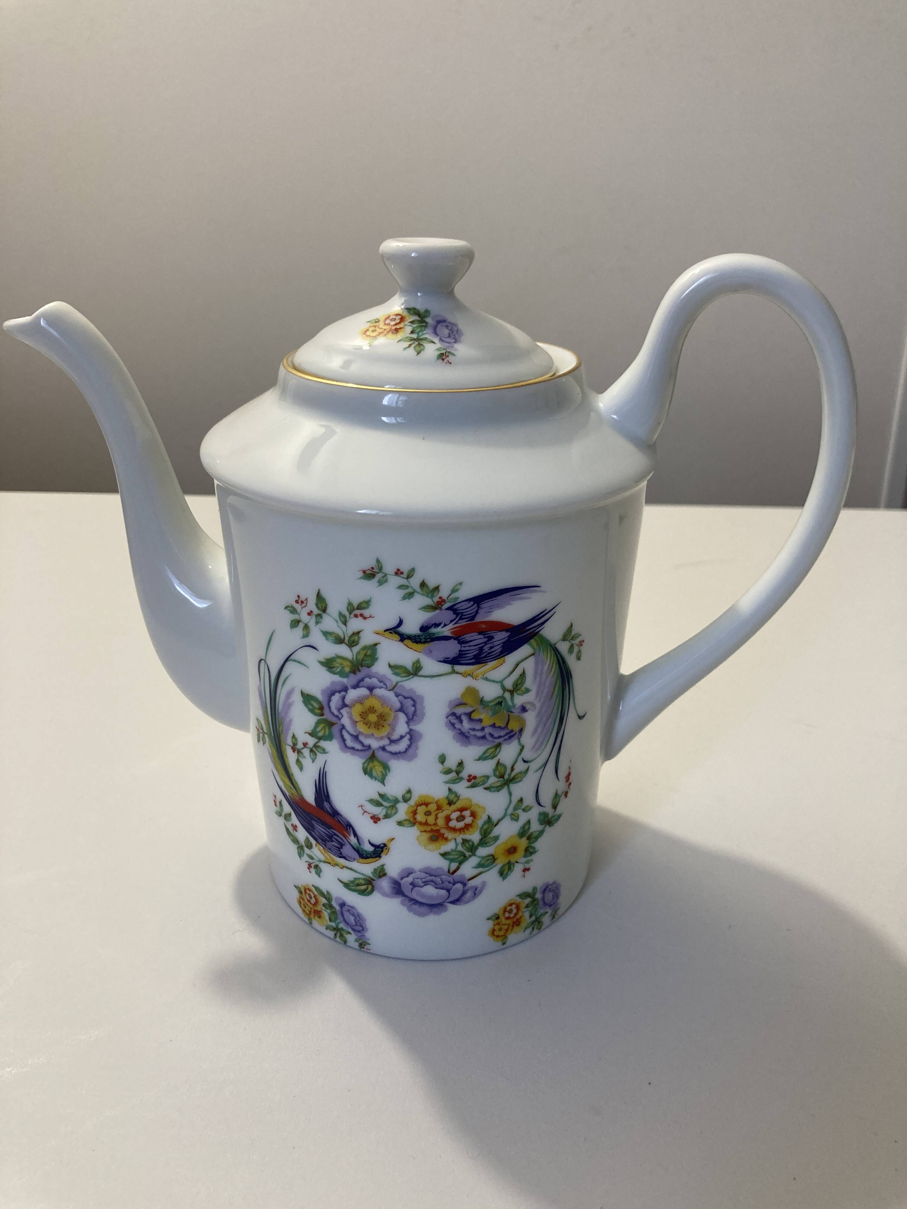 Limoges porcelain service paradise bird