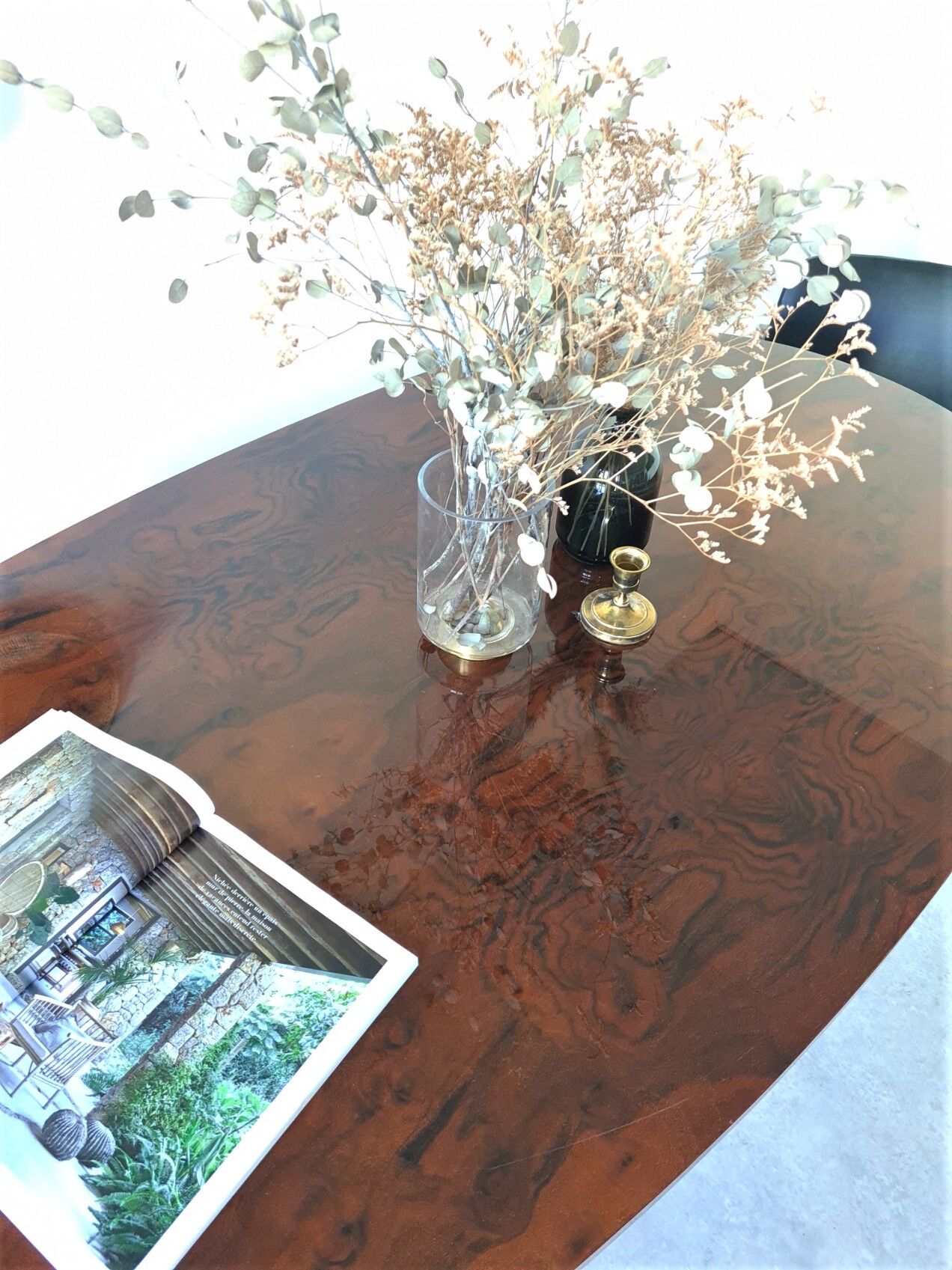 Table scandinave à rallonges