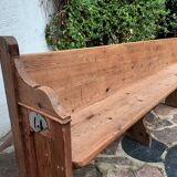 Old church pew, 263 cm