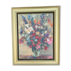 Flower Bouquet Painting by Anton Lamprecht, oil on canvas