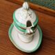 Antique mustard pot in Paris porcelain