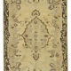 1970s handwoven vintage anatolian beige rug 149 cm x 266 cm