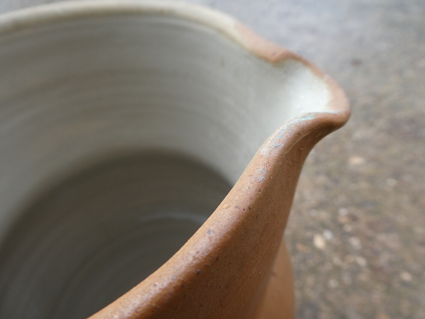 Vintage Berry sandstone pitcher