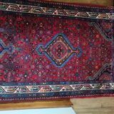 Luxueux tapis de coureur tribal Hamadam