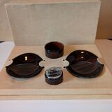 Earthenware ashtray from Salins-les-Bains