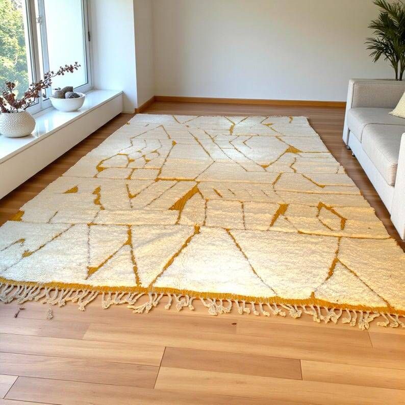 Grand tapis artisanal berbère 300/400