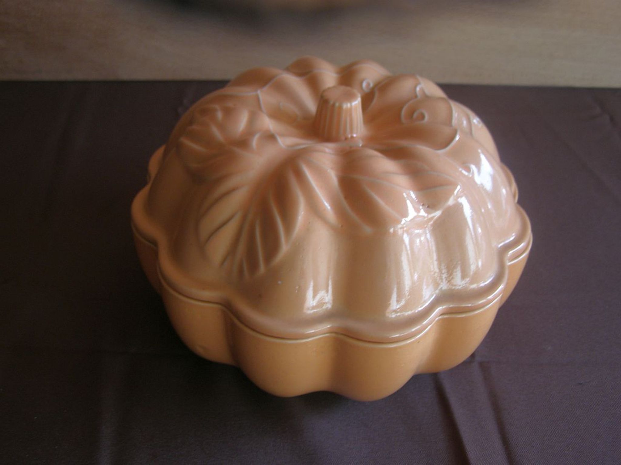 Soupière potiron en porcelaine (made in France)