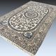 Persian Oriental Carpet NAÏN Wool and Silk: 3.20 X 2.10 Metres "Sardje Gallery"