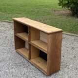 Old walnut and chestnut shelf