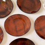 12 vintage plates 1970