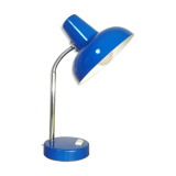 Articulated lamp royal blue and chrome, 1970