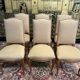 Suite of 6 Louis XV style chairs
