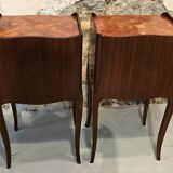 Pair of Louis XV style bedside tables