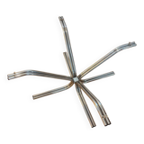 Vintage glass coffee table