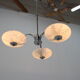 Art Deco chrome chandelier/Napako, 1930´s.