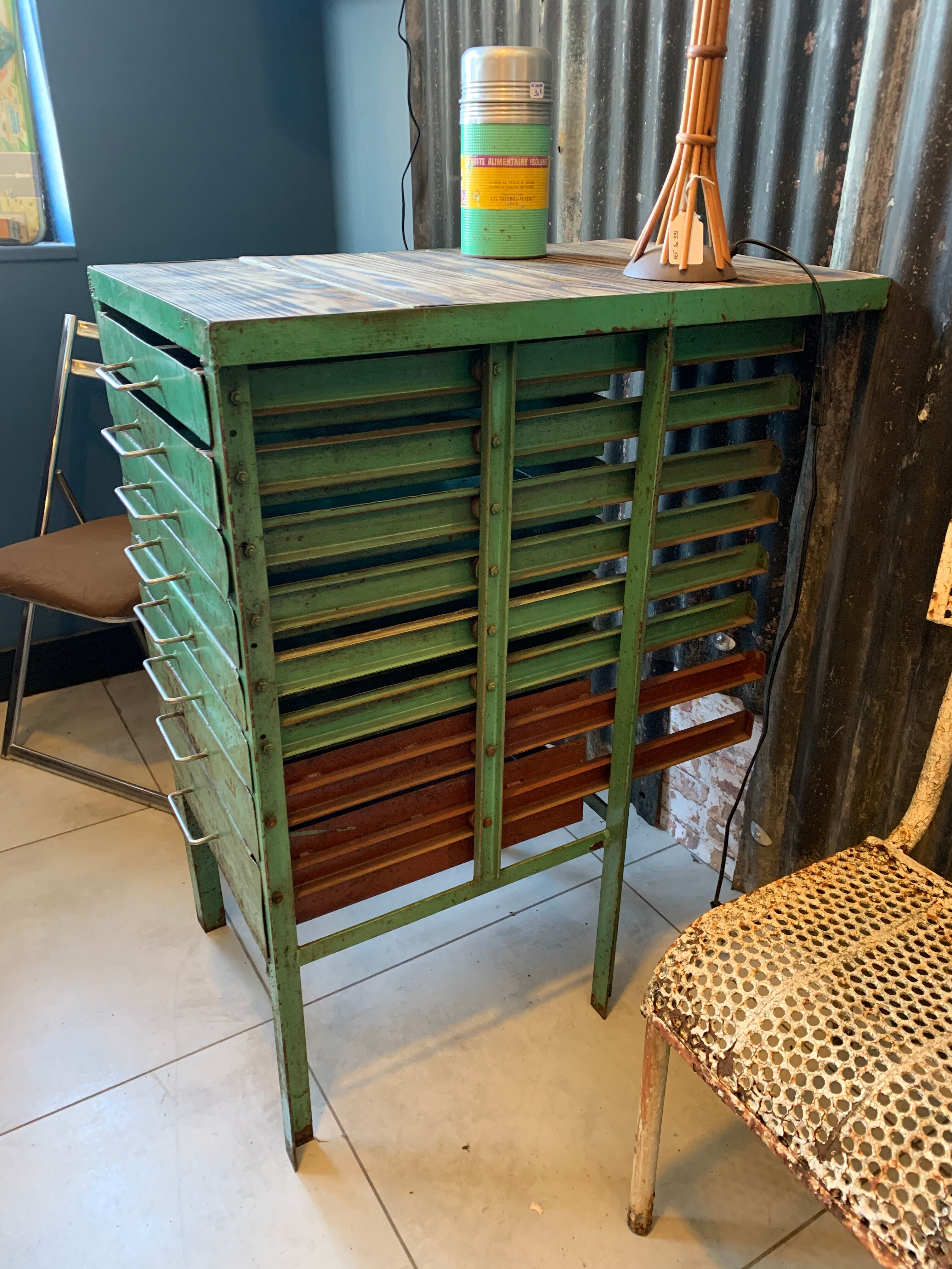 Old workshop furniture