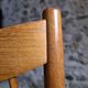 Set of 6 Danish teak dining chairs model 422, attributed to Arne Vodder for Sibast, 1960s.