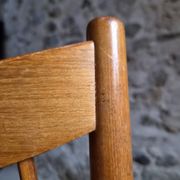Set of 6 Danish teak dining chairs model 422, attributed to Arne Vodder for Sibast, 1960s.