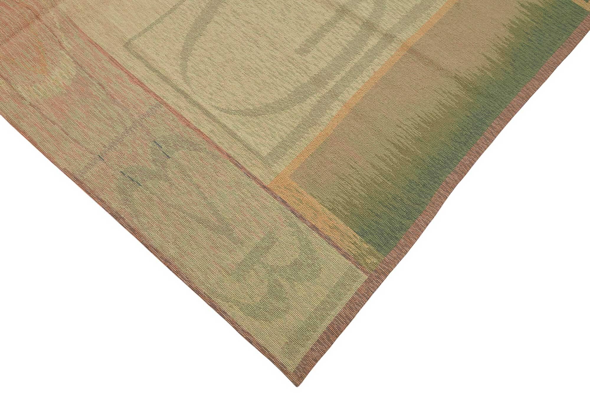 Handmade Vintage Flatweave Needlepoint Kilim 180 cm x 257 cm