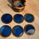 Set de 6 sous verres pierres