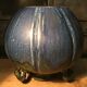 Flamed sandstone vase 3 handles