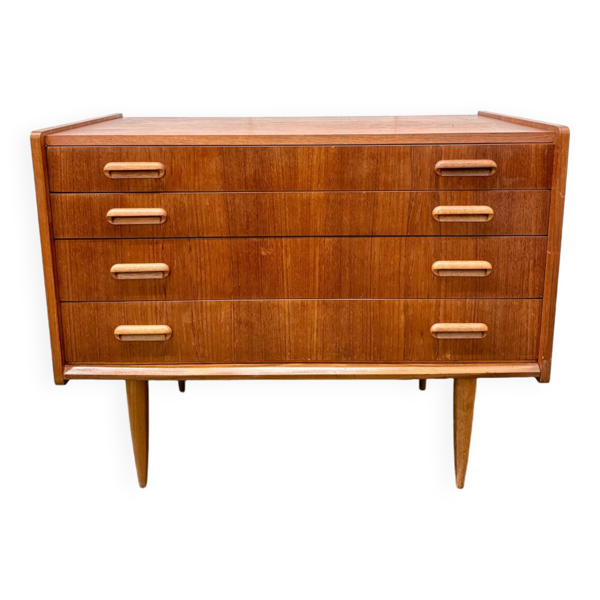 Scandinavian teak chest of drawers