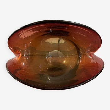Murano glass “shell” pocket tray