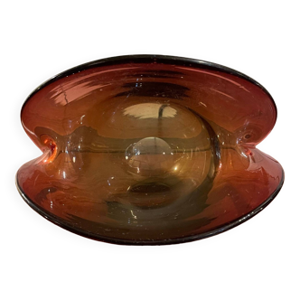 Murano glass “shell” pocket tray