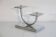1970 cast aluminum candlestick