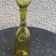 Glassblown glass decanter from the Biot collector glassworks