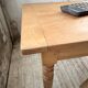 Table de ferme en merisier