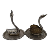 Ring holders, swans