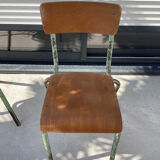 Chaises écolier style vintage