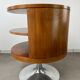 Arkana Maurice Burke, swivel side table with tulip base.