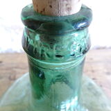 Set of 3 green demijohn