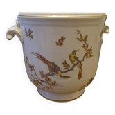 Richard Ginori cache pot in Italian porcelain, circa 1960.