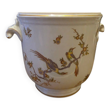 Richard Ginori cache pot in Italian porcelain, circa 1960.