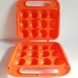 Orange egg box 70s
