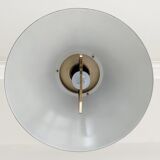 Vintage brass belid, sweden pendant, mid century hanging lamp