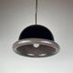 Vintage Italian black Murano pendant light, 1960s.