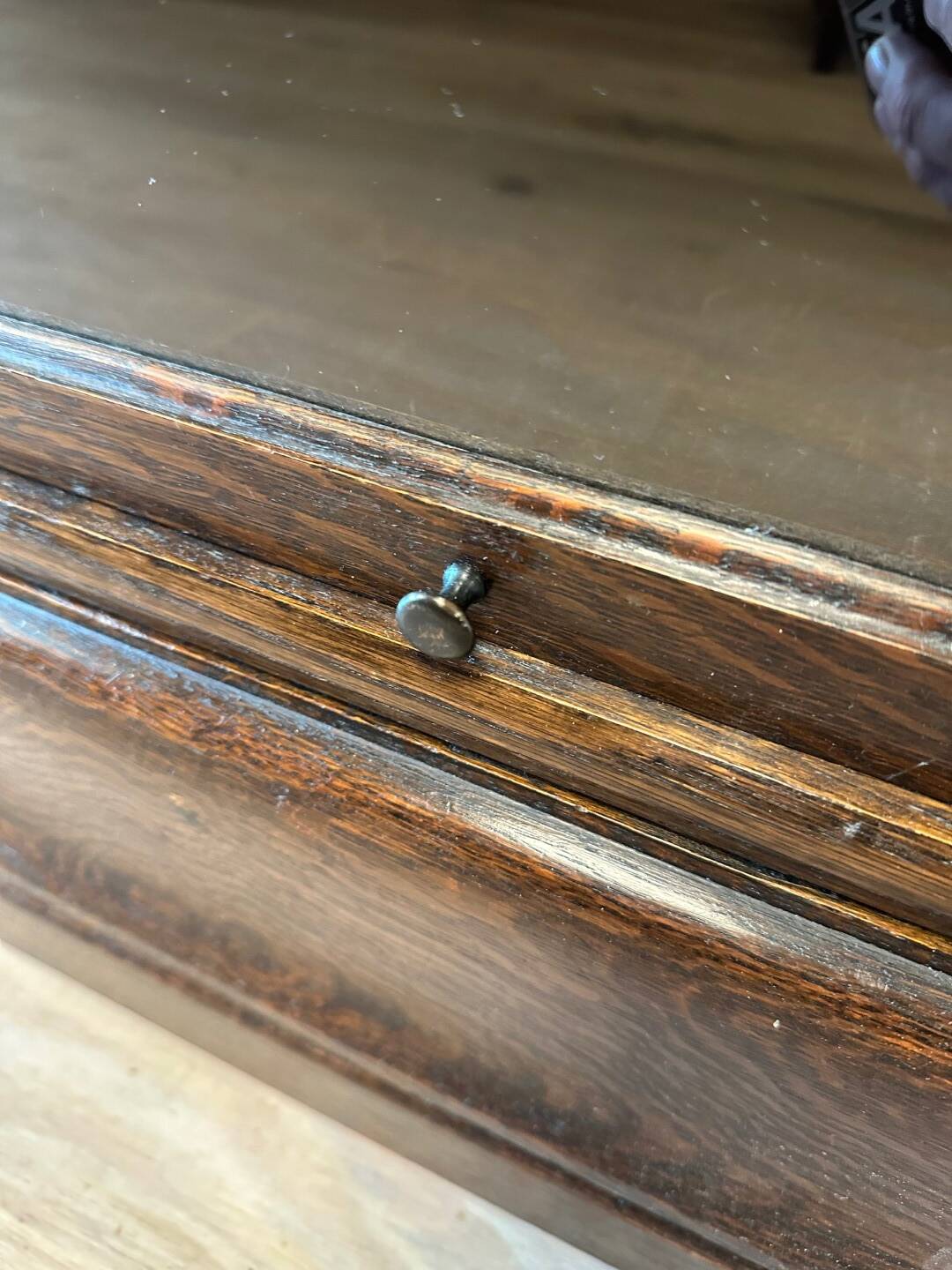 Antique oak Globe Wernicke Bookcase