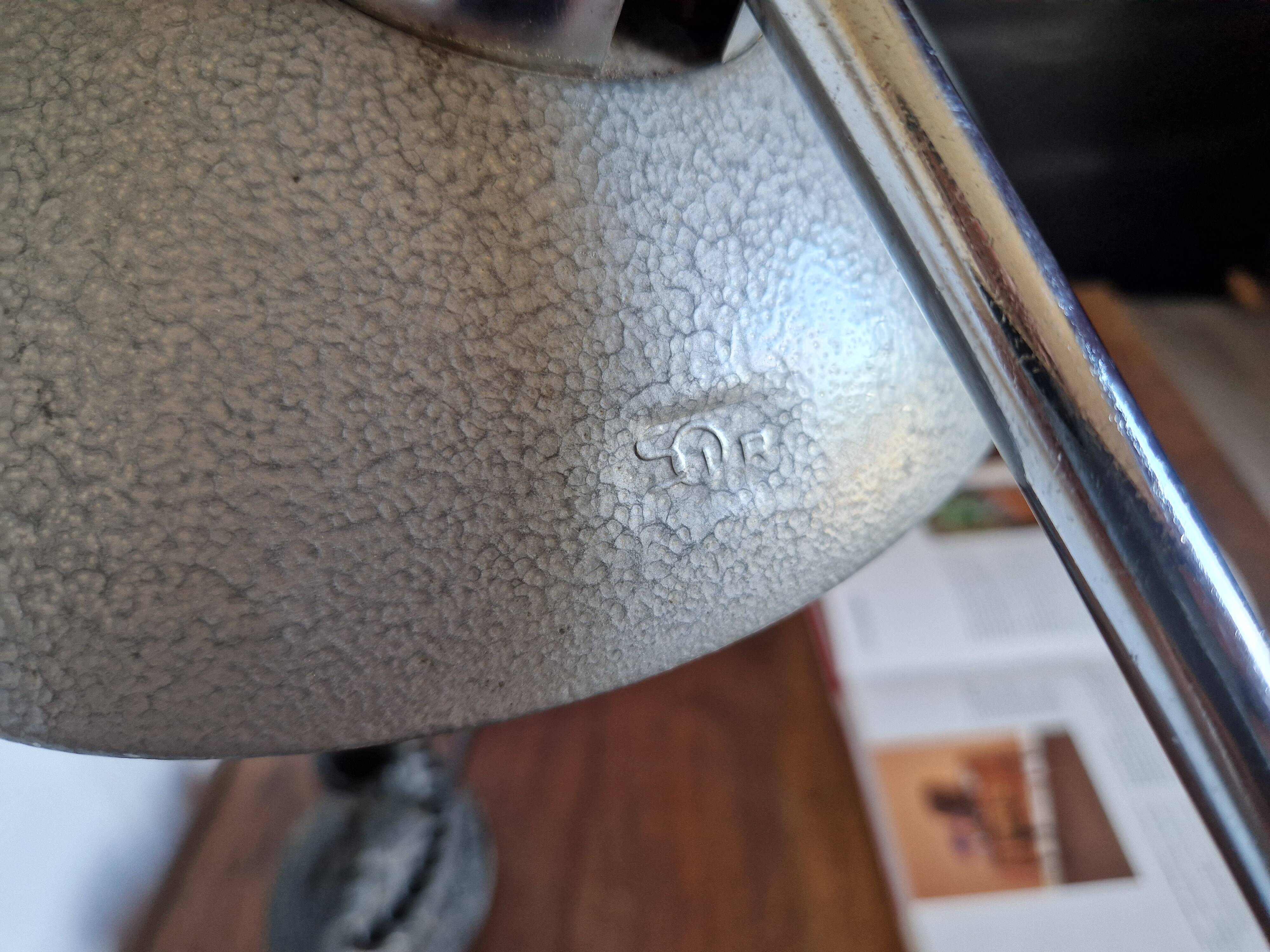 Vintage solr lamp – french industrial design from the 50s