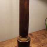 Wooden table lamp
