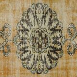 Tapis vintage turc tissé à la main unique en son genre - charme vintage rustique 270x 185 cm